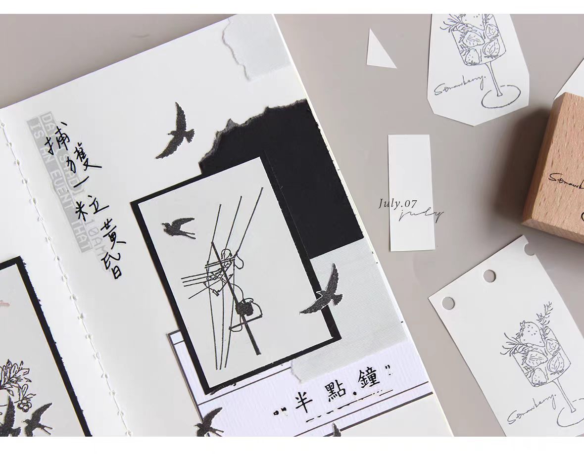 Wooden stamps