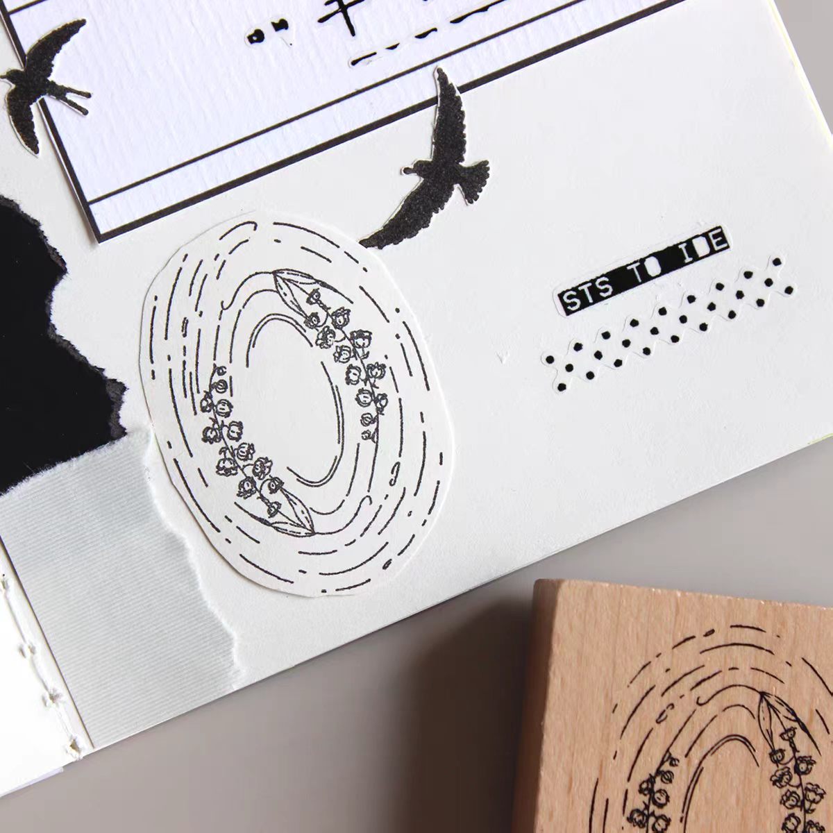 Wooden stamps