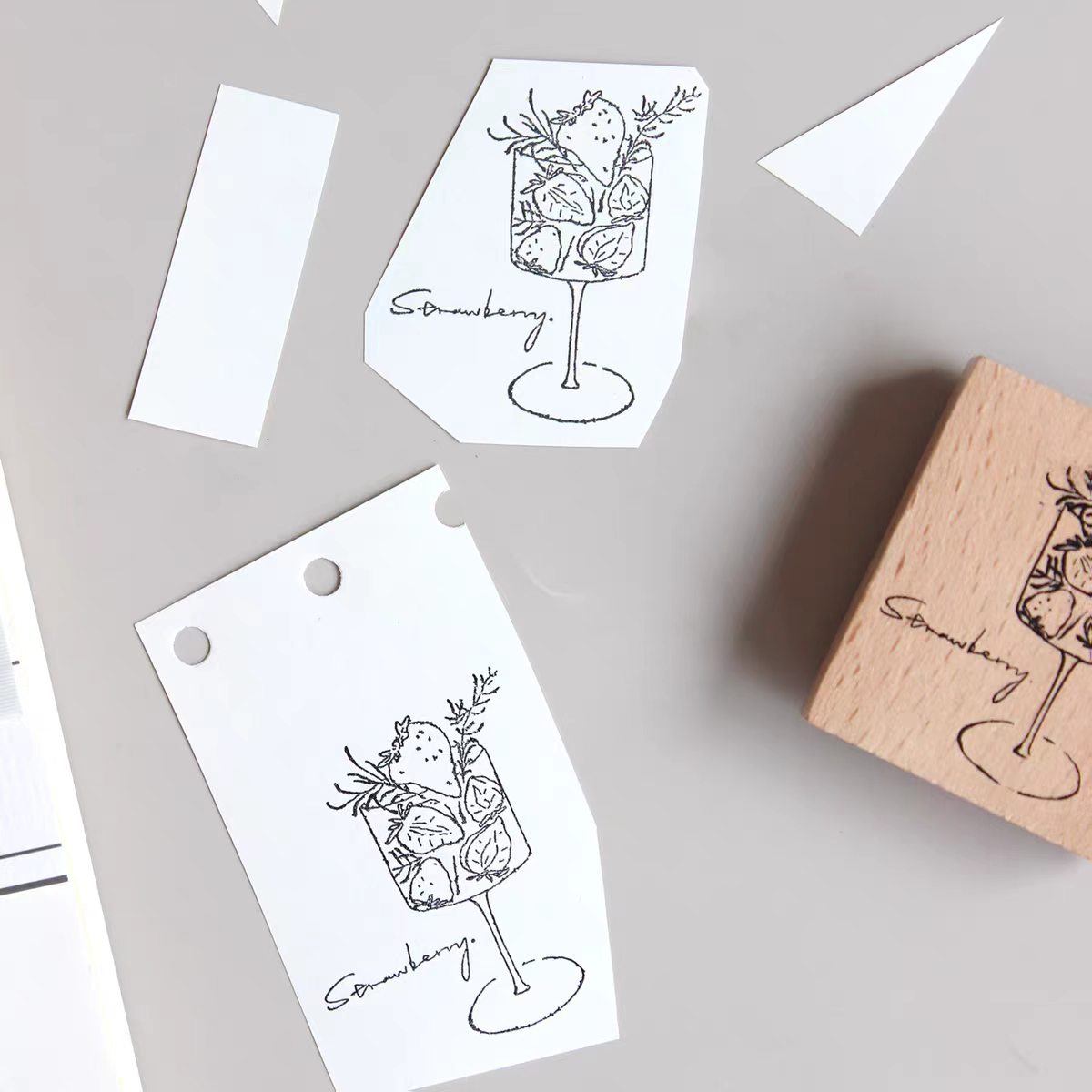 Wooden stamps