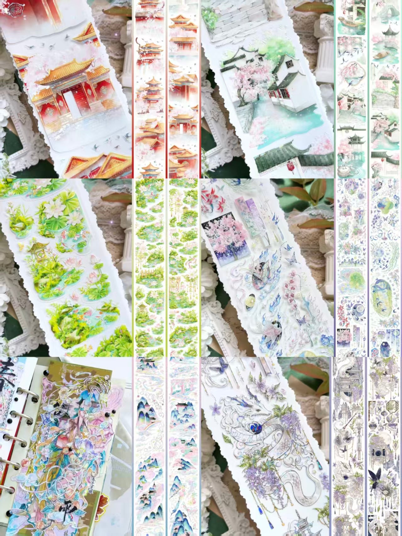 Journal shell light PET tapes (5m/roll)
