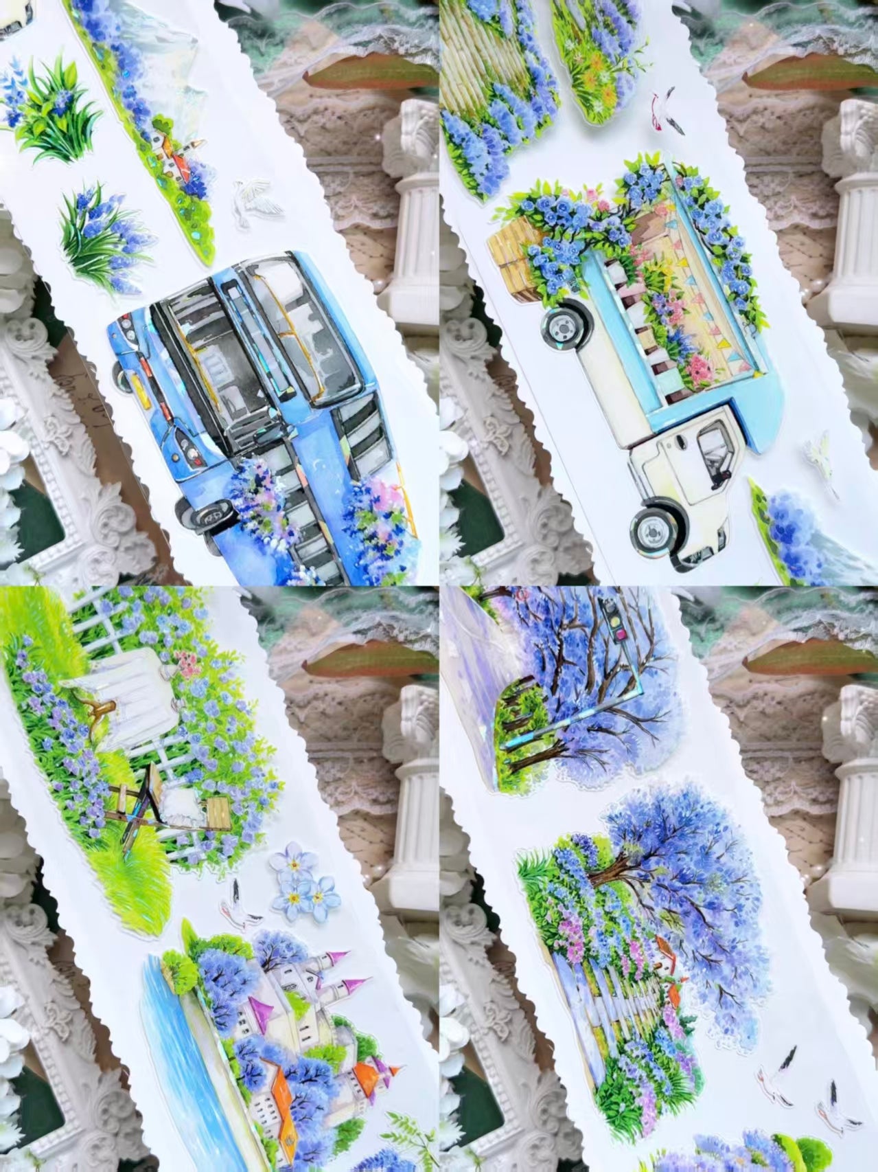 Journal landscape PET tape (5m/roll)