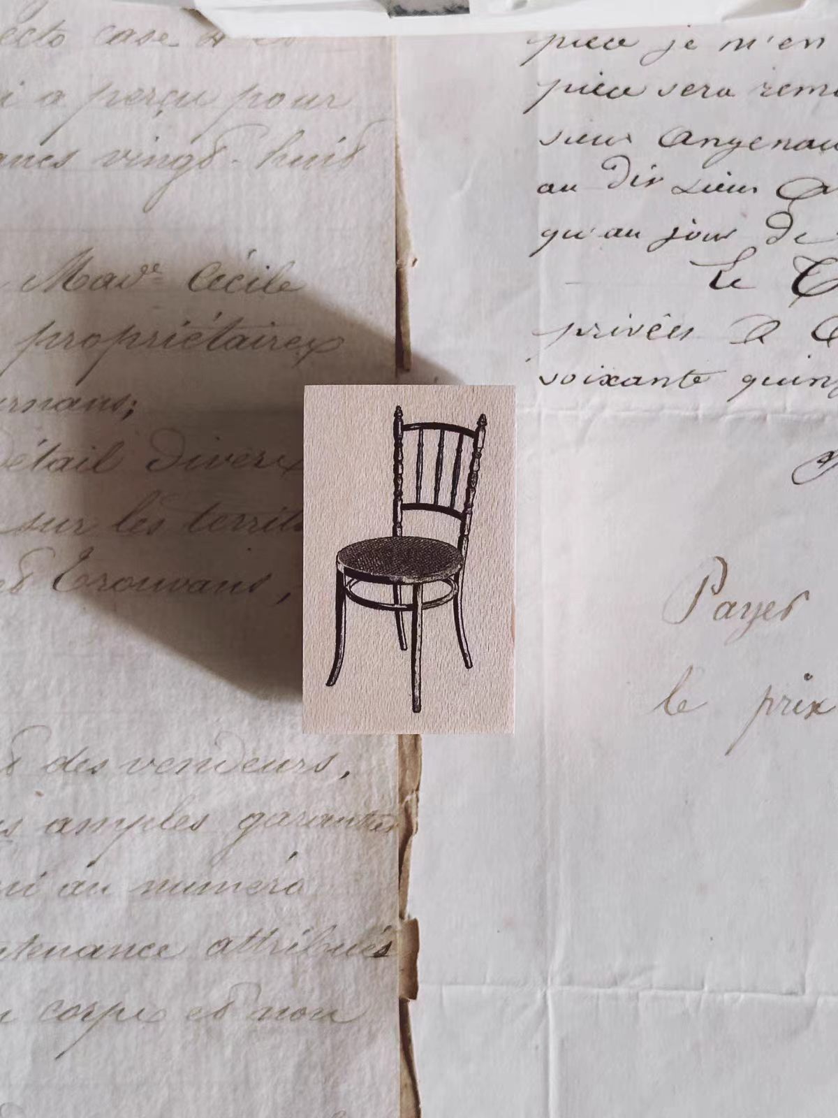Wooden stamp