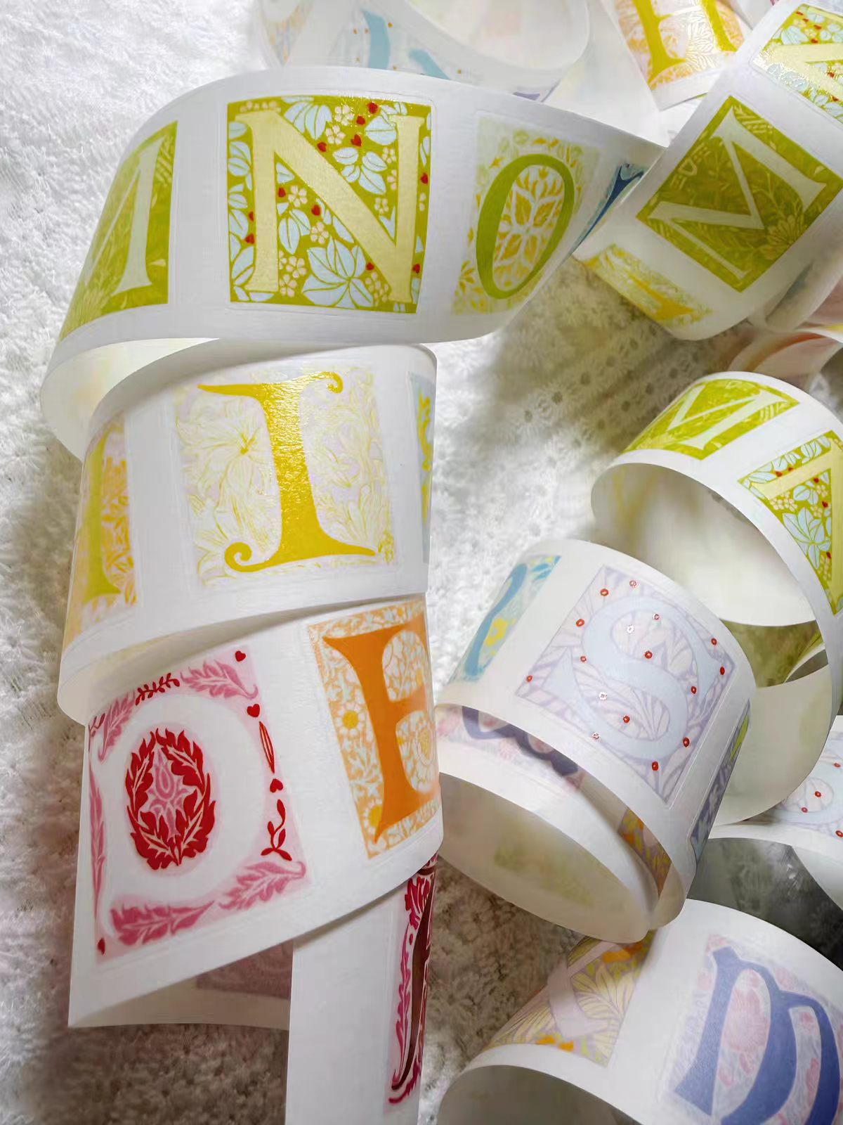 Journal pre-cut tapes (5m/roll)
