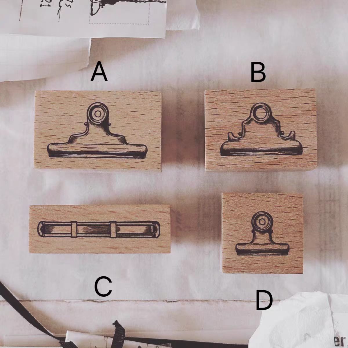 Wooden stamp
