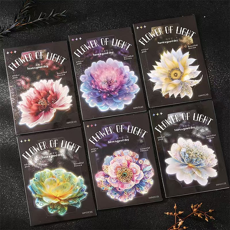 Journal PET sticker packs (flower)