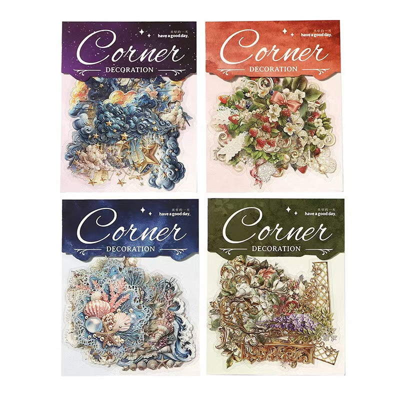 Journal PET sticker packs (flower)