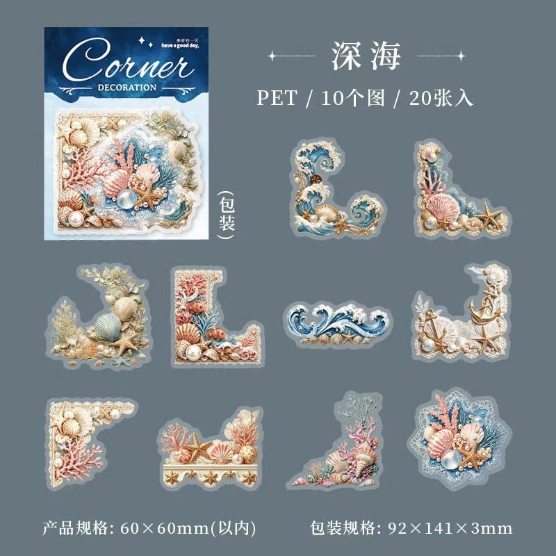 Journal PET sticker packs (flower)
