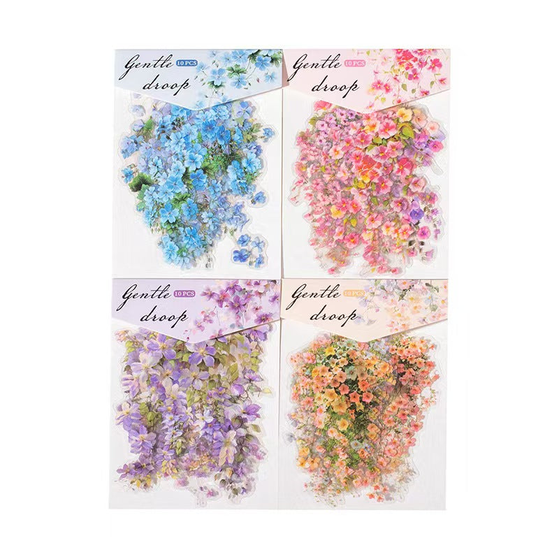 Journal PET sticker packs (flower)