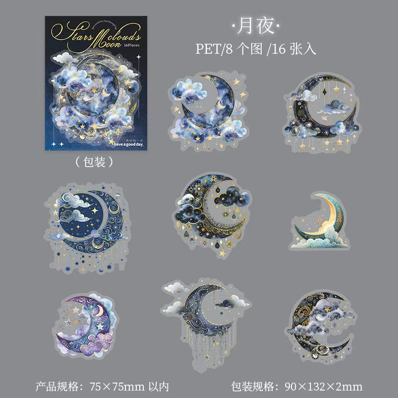 Journal PET sticker packs