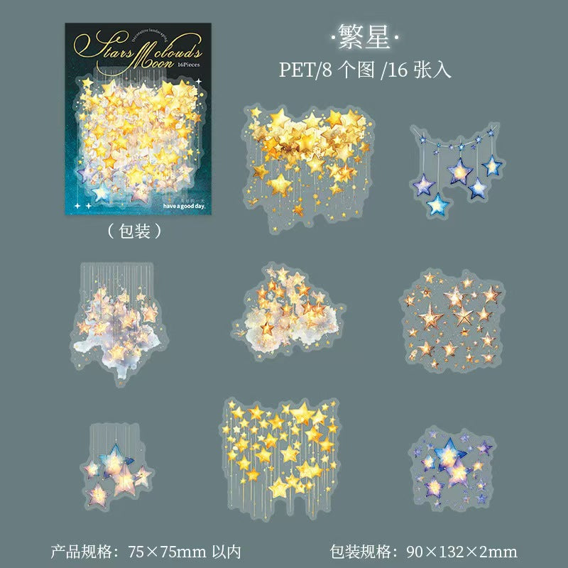 Journal PET sticker packs