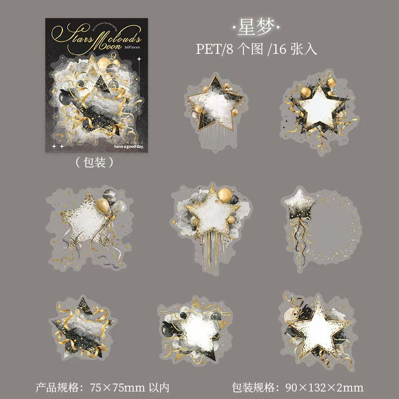 Journal PET sticker packs