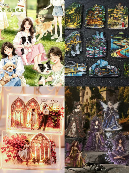 Journal PET sticker packs