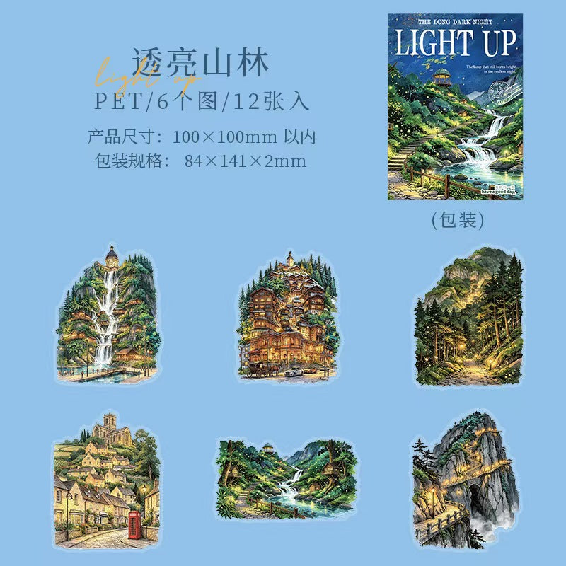 Journal PET sticker packs
