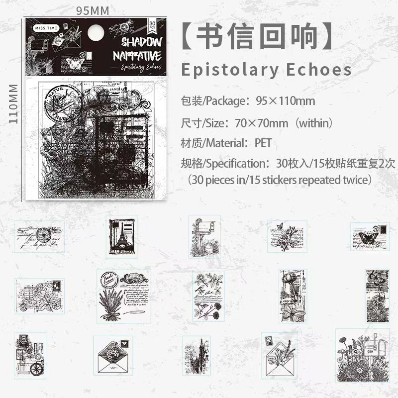 Journal PET sticker packs