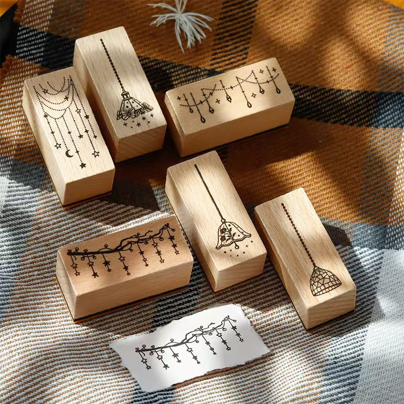 Wooden stamps