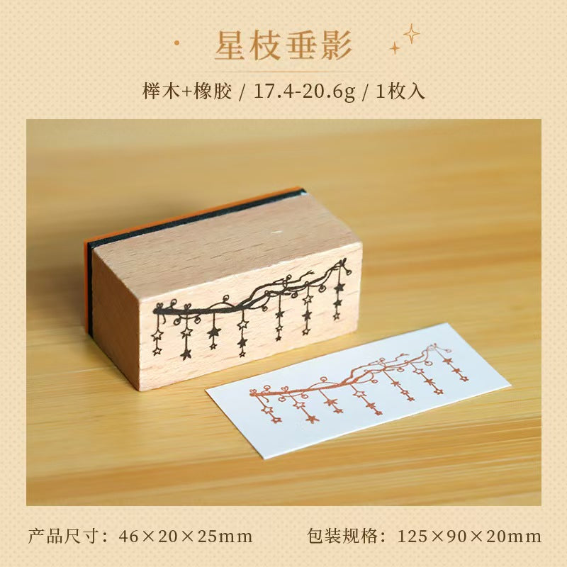 Wooden stamps