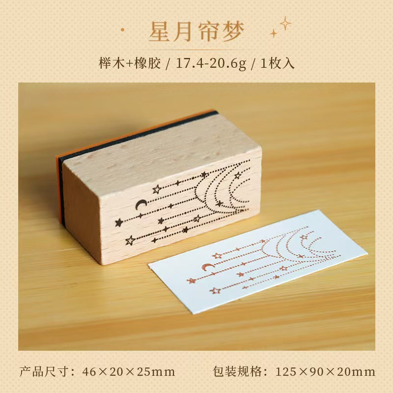 Wooden stamps