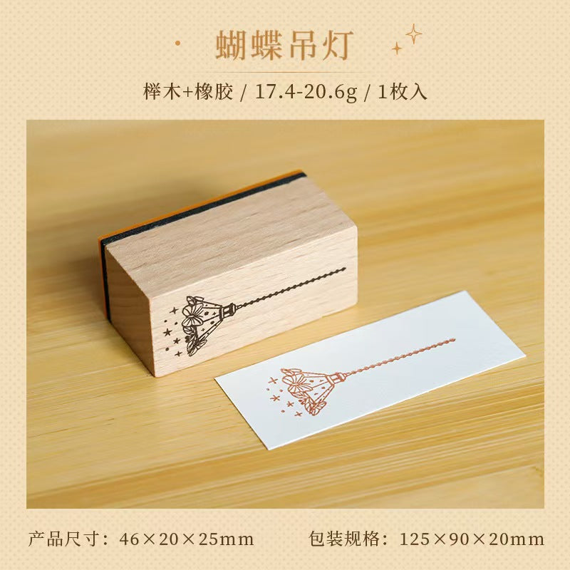 Wooden stamps