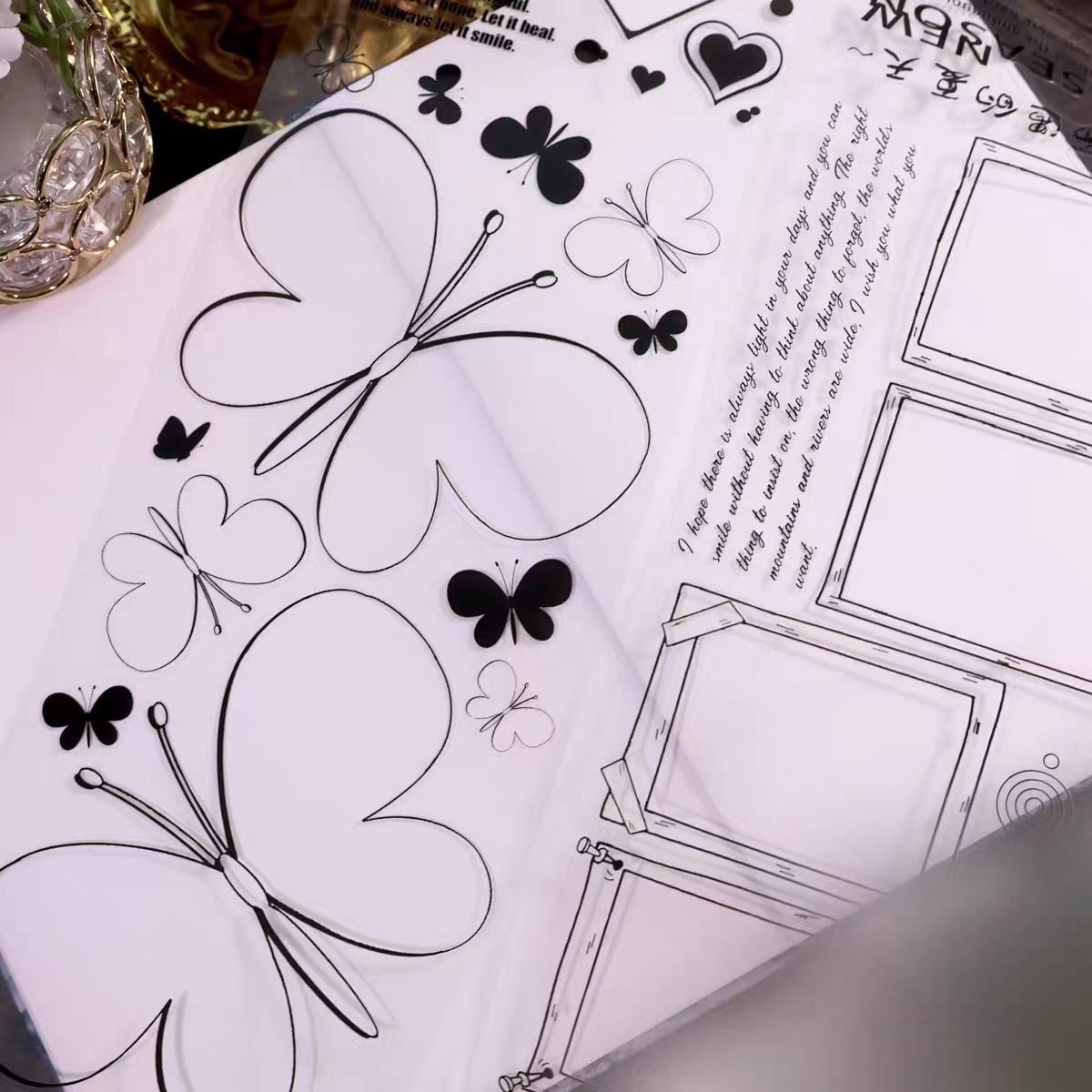 Journal pre-cut tape （10cm*5m/roll）