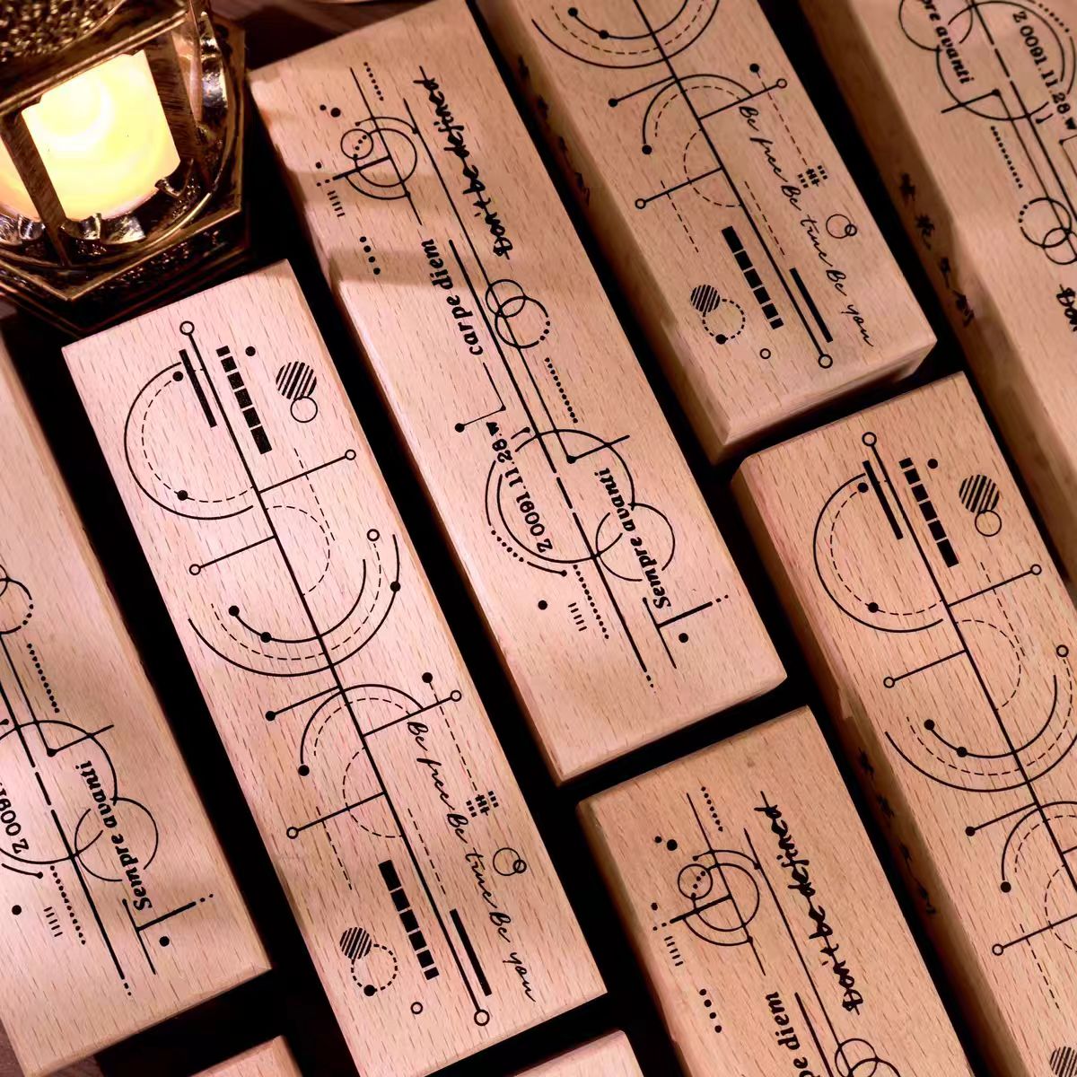 Wooden stamp