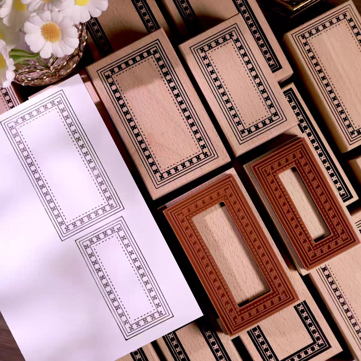 Wooden stamp