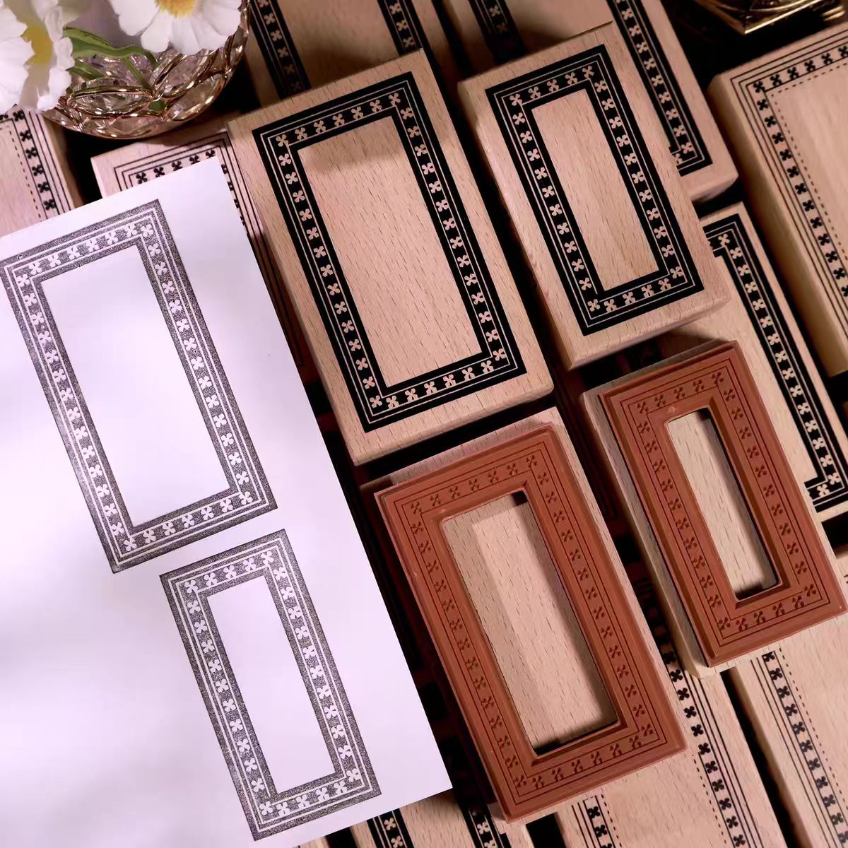Wooden stamp