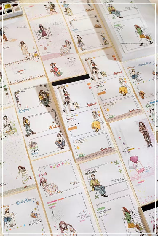 Character Memo Pad （15 PCS/pack)