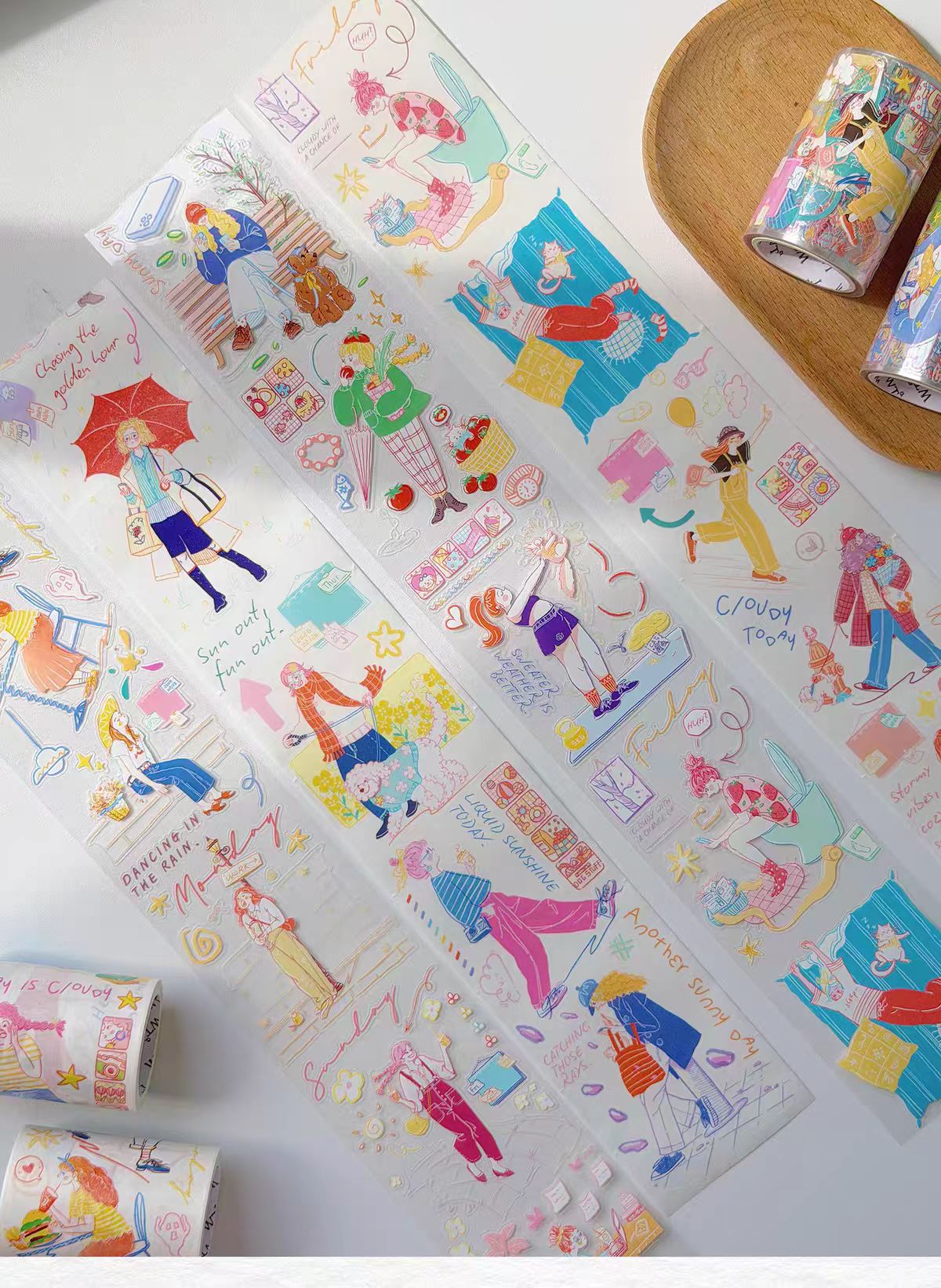 Journal pre-cut tape (5m/roll) WT