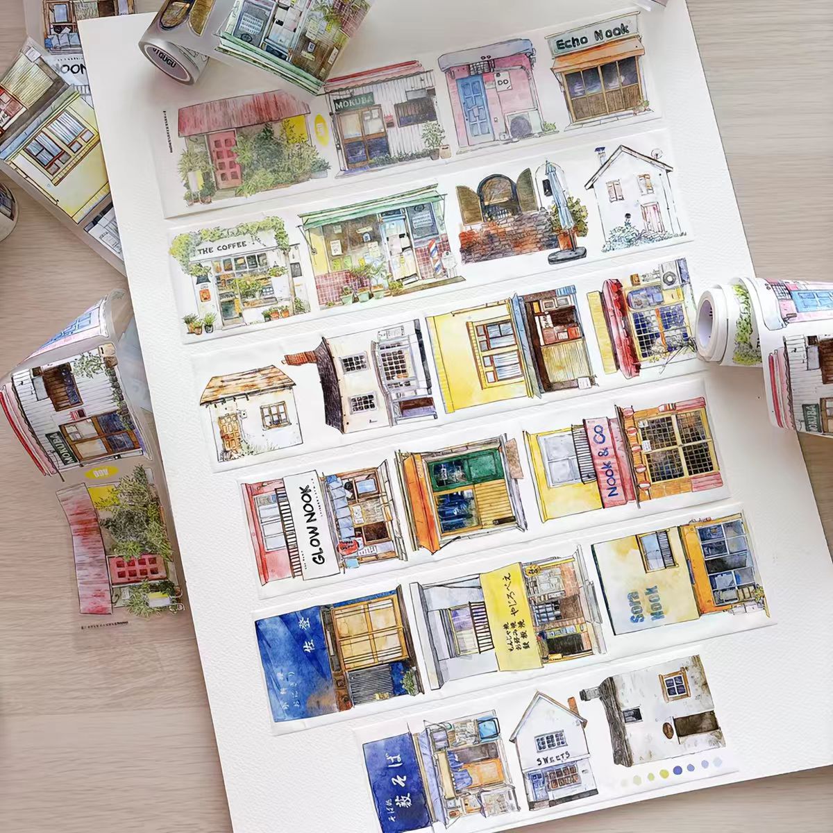 DingDing Journal pre-cut tapes (5m/roll)
