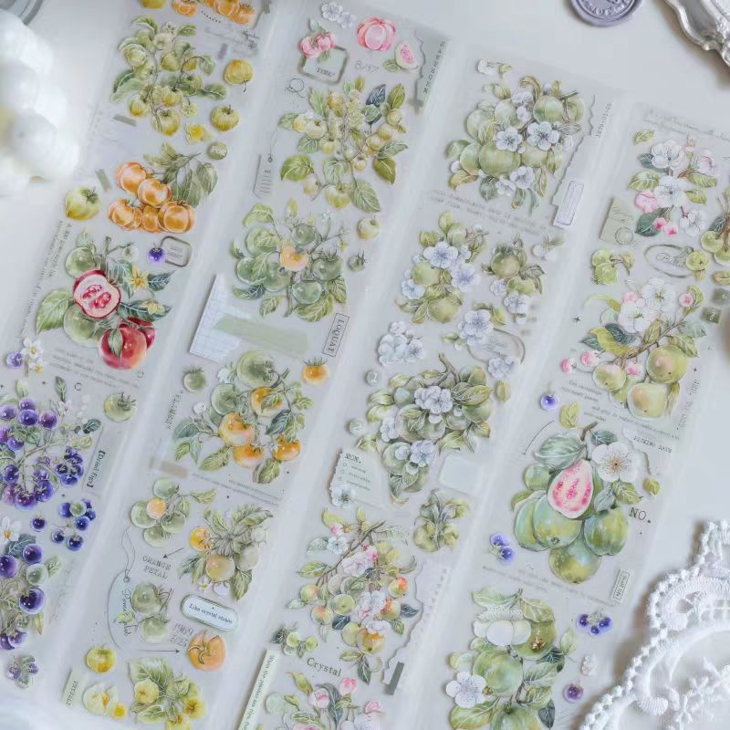 Journal flower PET tape (5m/roll)