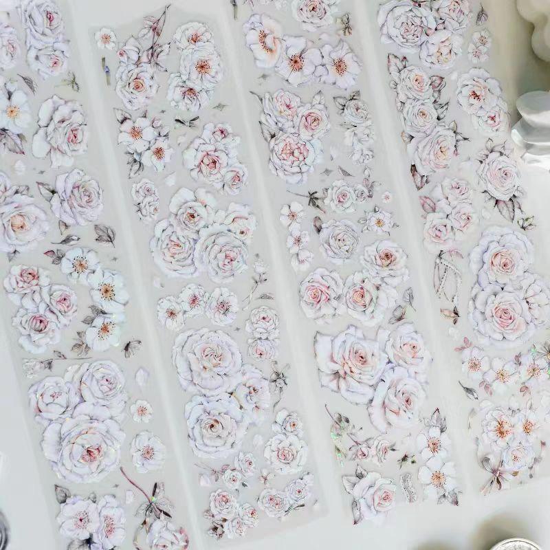 Journal flower PET tape (5m/roll)