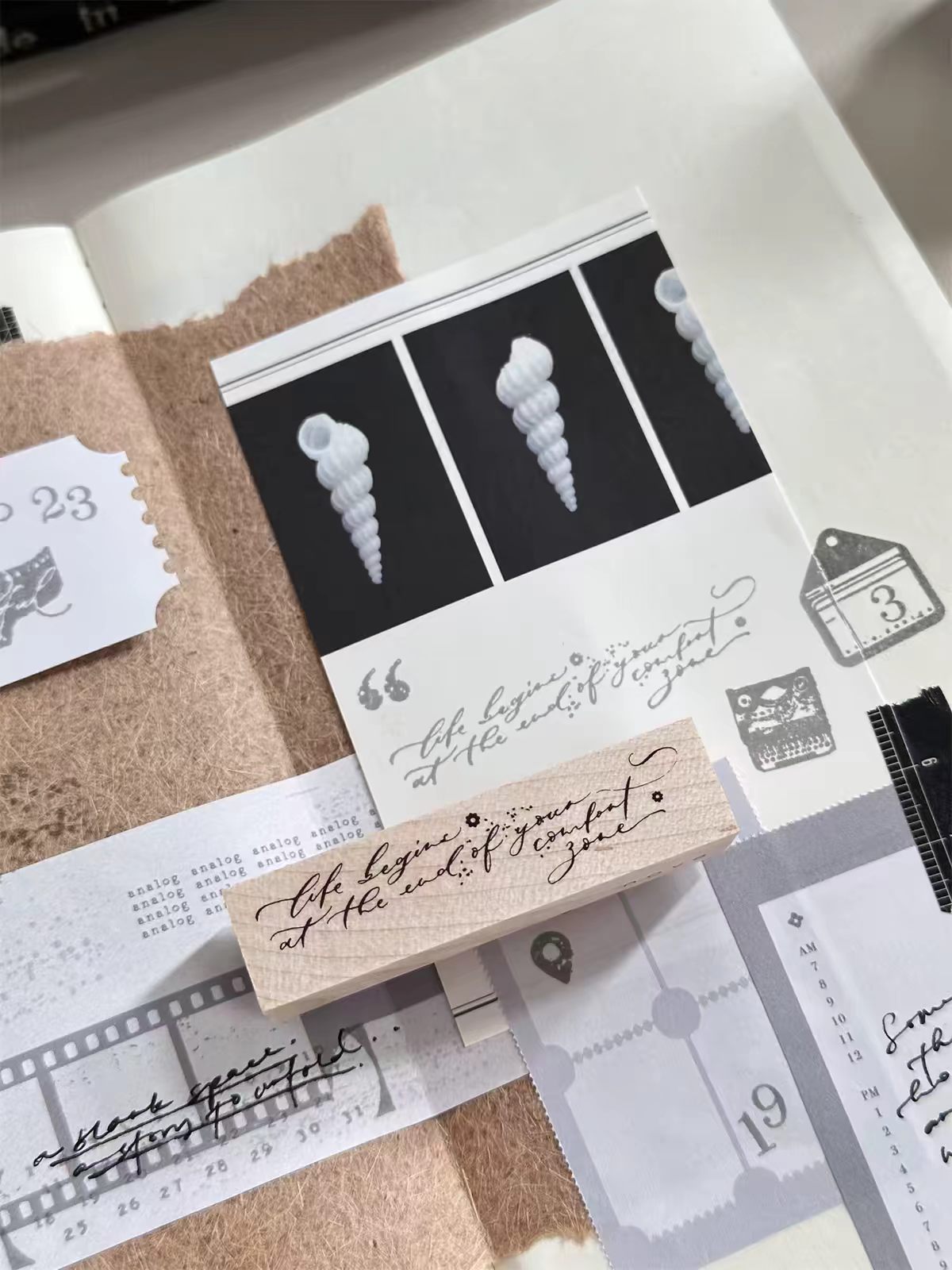 Wooden stamp