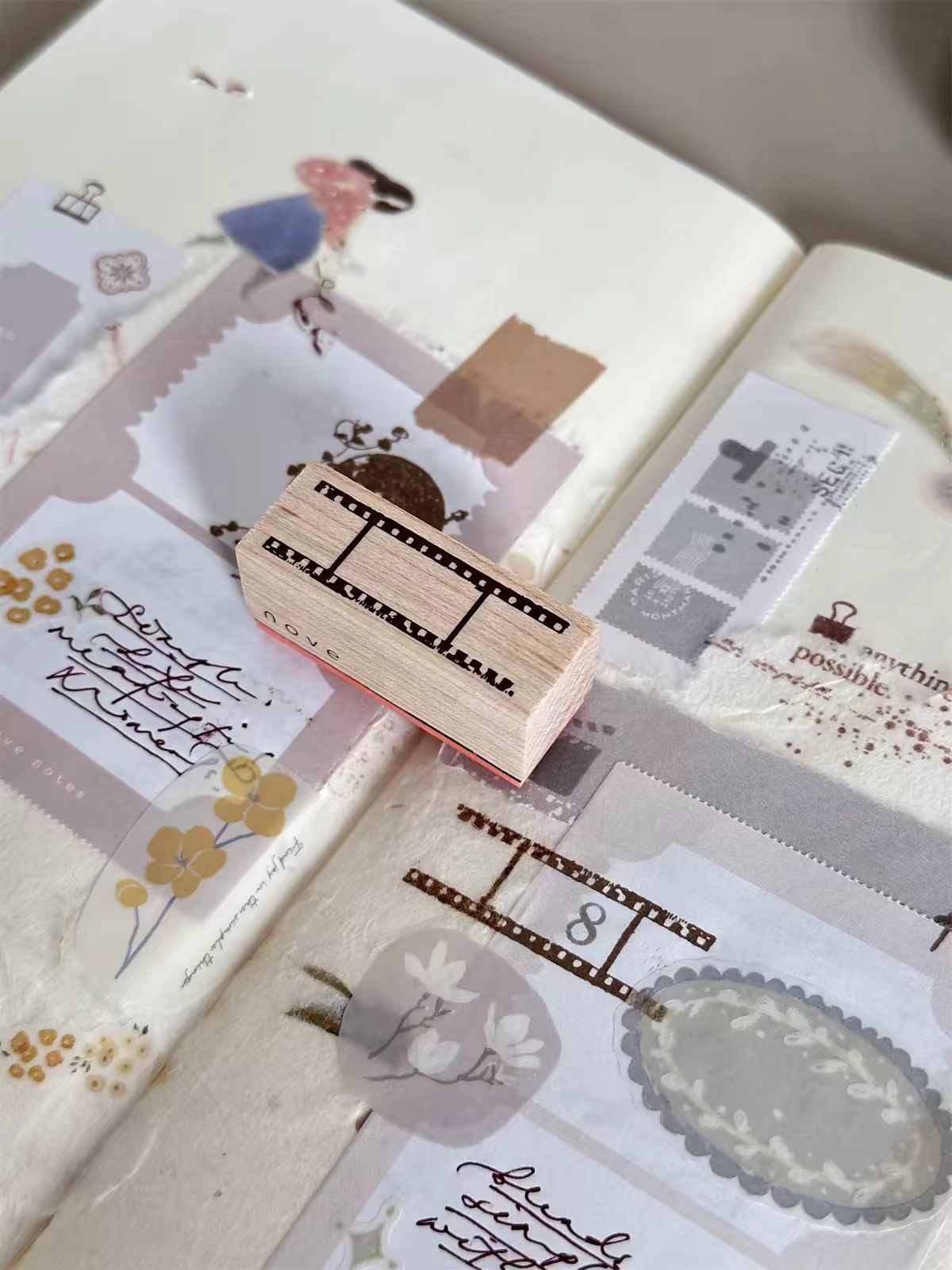 Wooden stamp