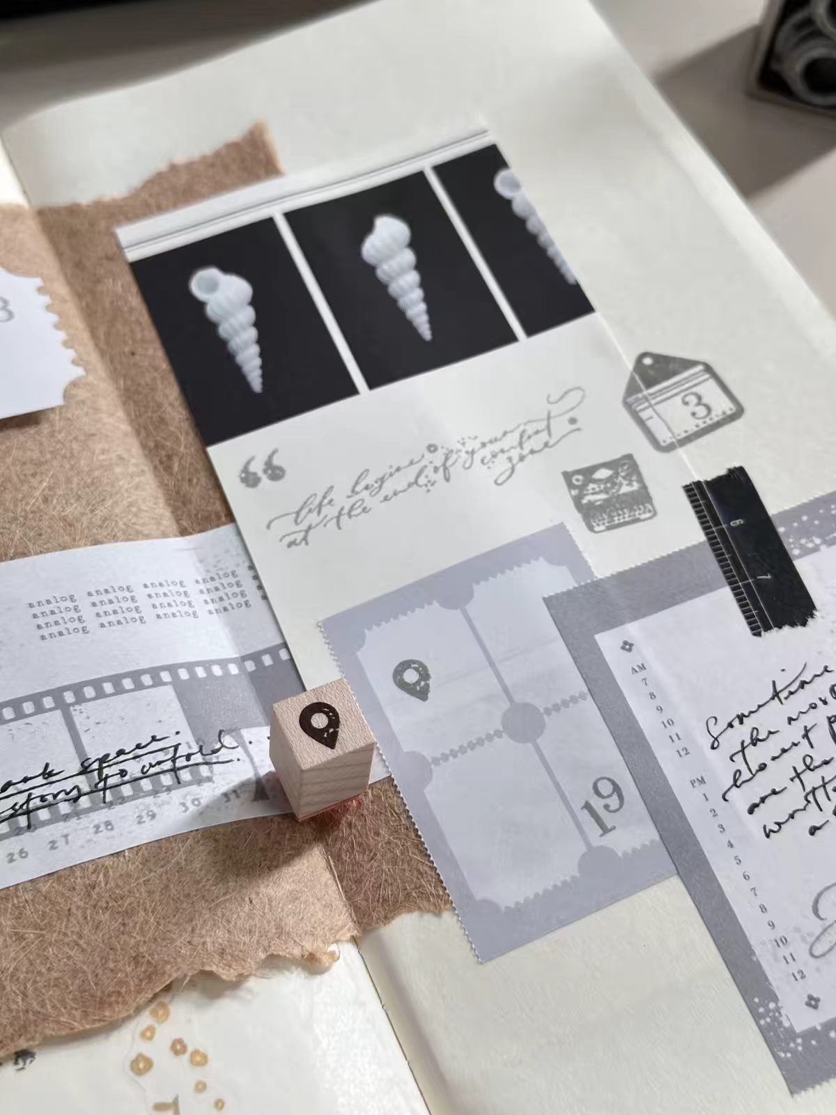 Wooden stamp