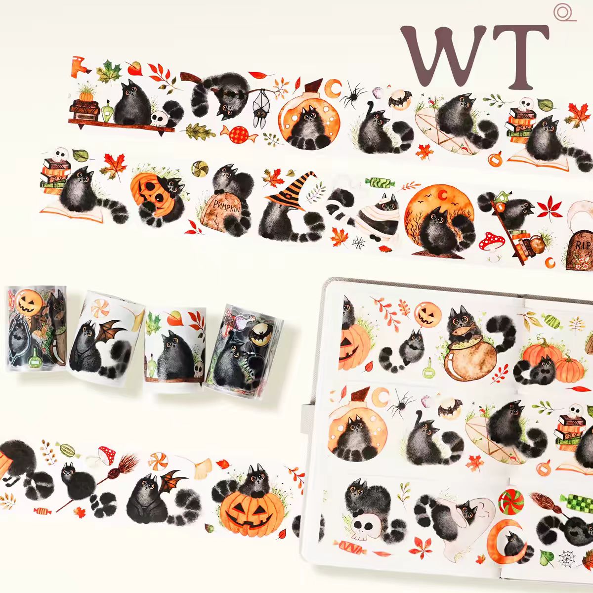 Journal tape (Halloween) 5m/roll