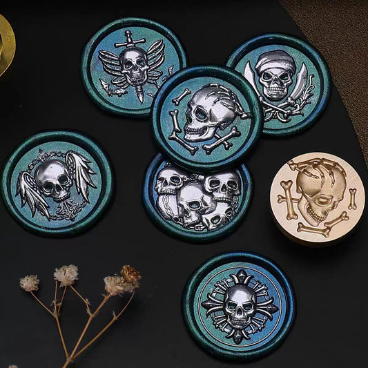 Wax seal (Dark Fantasy Series: Skeleton Pirate)