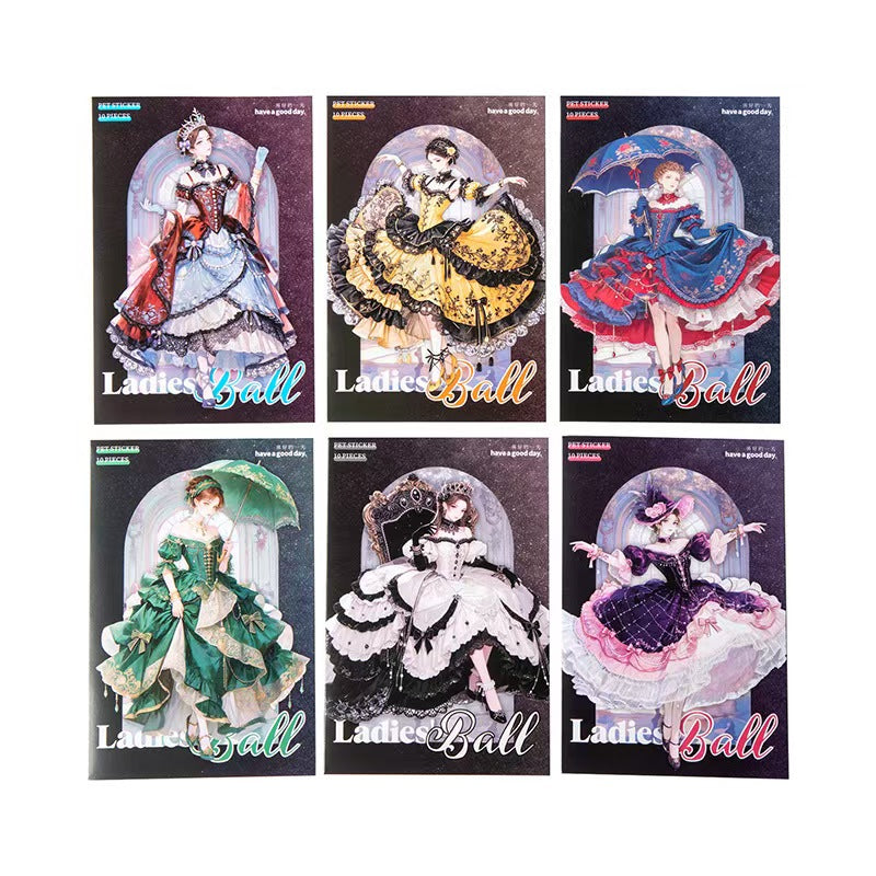 Journal PET sticker packs (10pcs/pack)