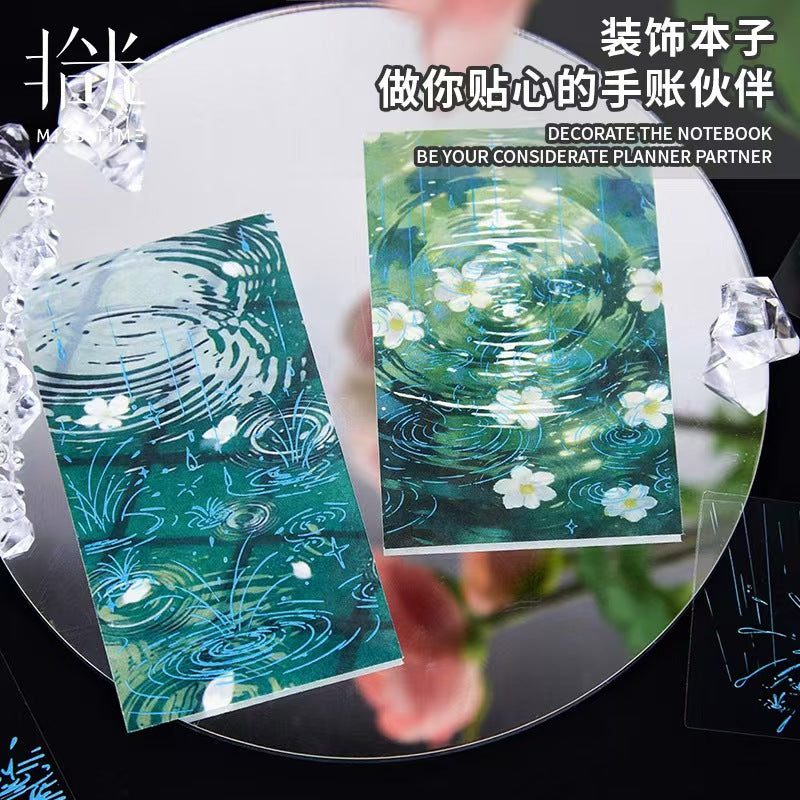 Journal landscape PET sticker packs (30pcs/pack)