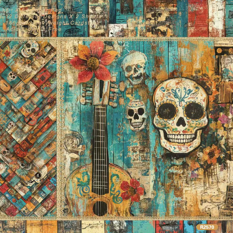 Autumn Halloween Dark Mystique journal supplies (paper packs) 6 inch