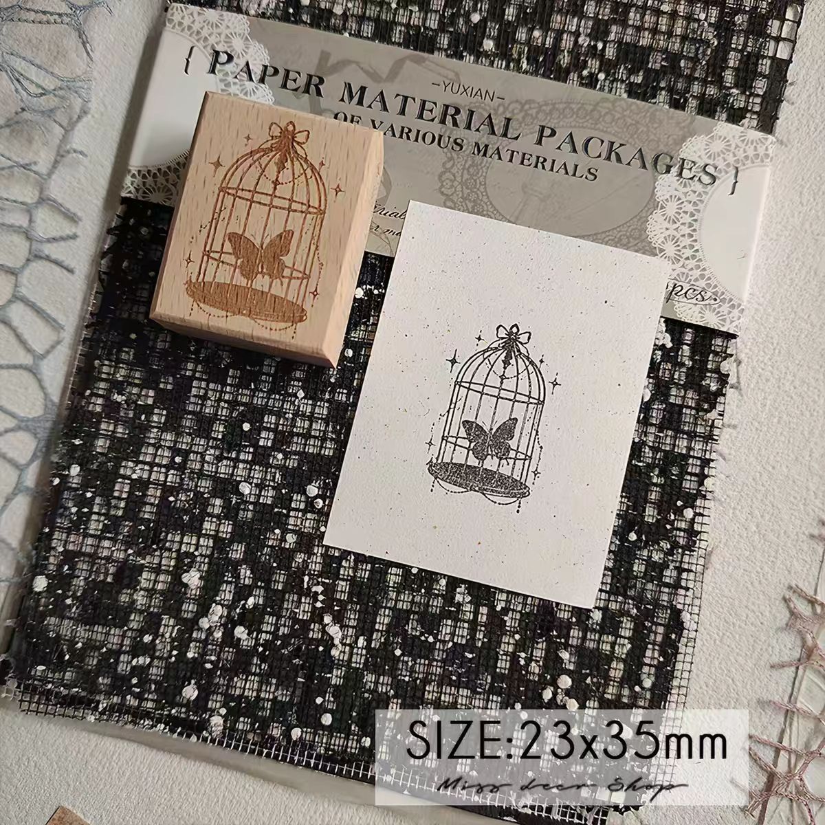 Wooden/Acrylic stamp