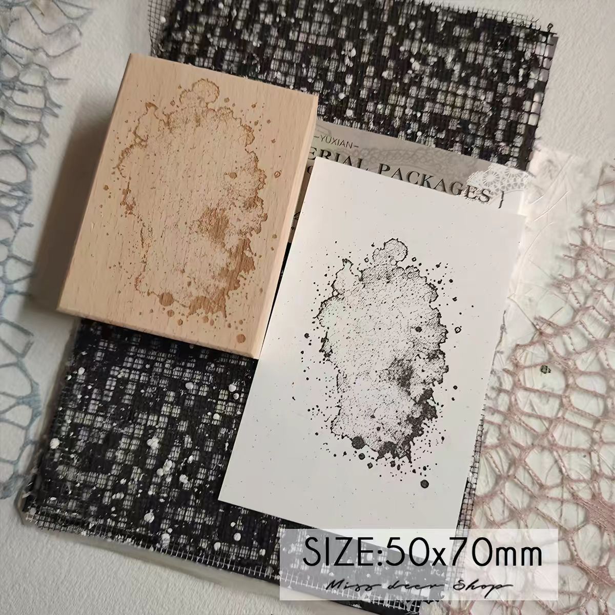 Wooden/Acrylic stamp
