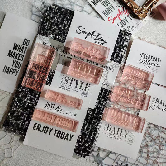 Acrylic stamp