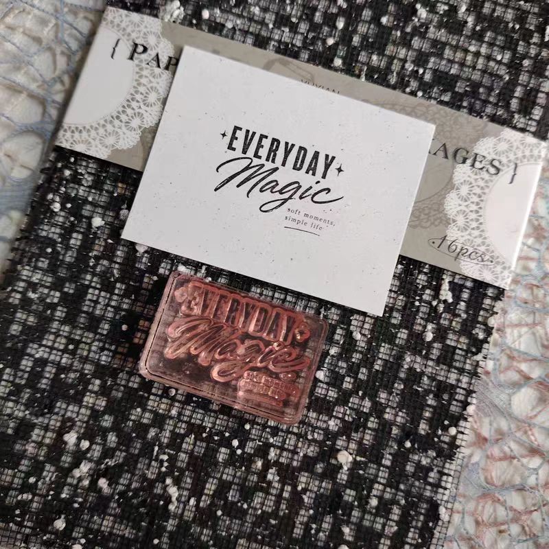 Acrylic stamp