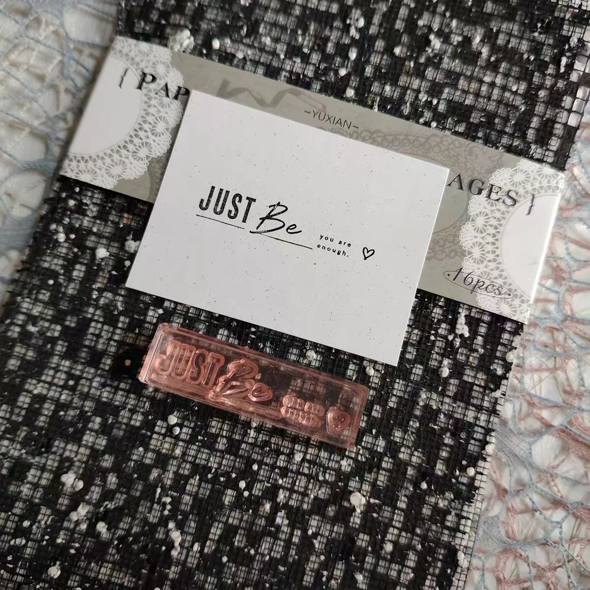 Acrylic stamp