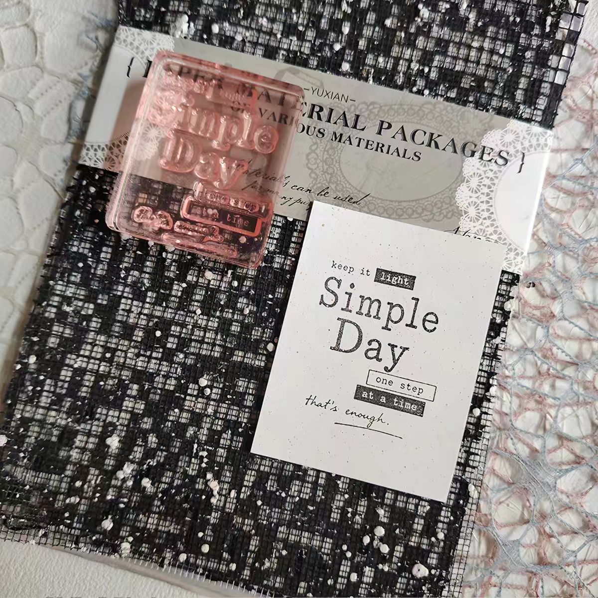 Acrylic stamp