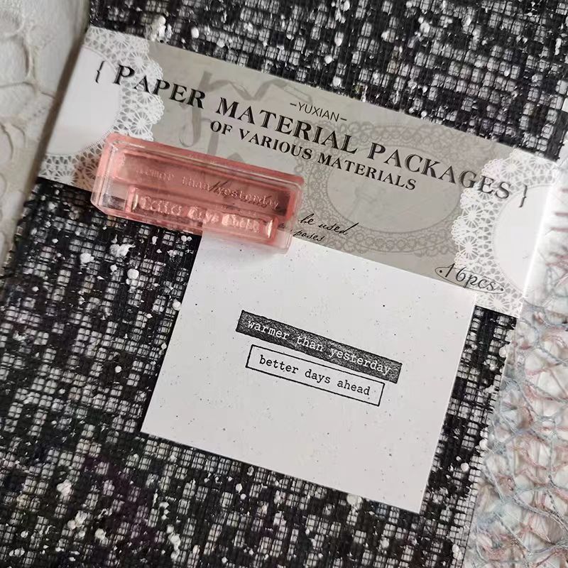 Acrylic stamp