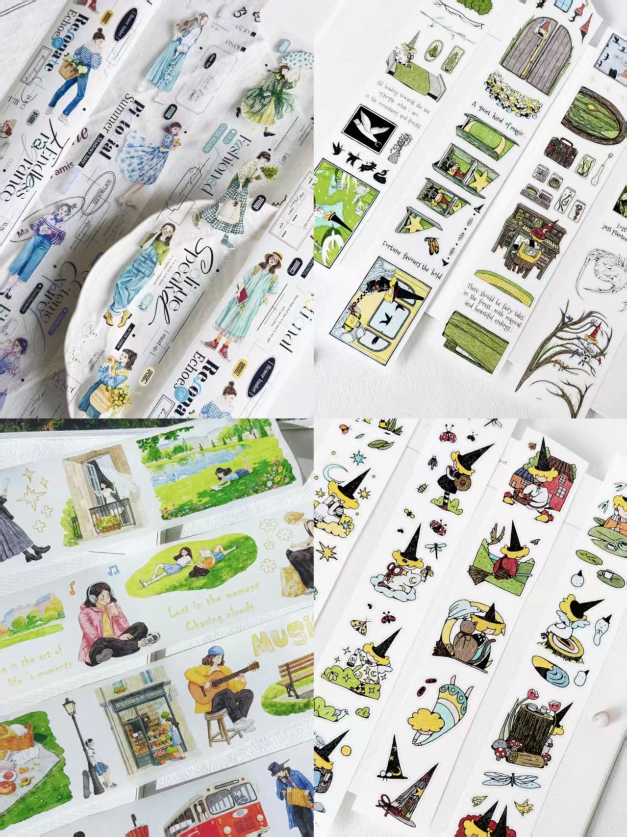 Journal pre-cut PET tape (5m/roll)