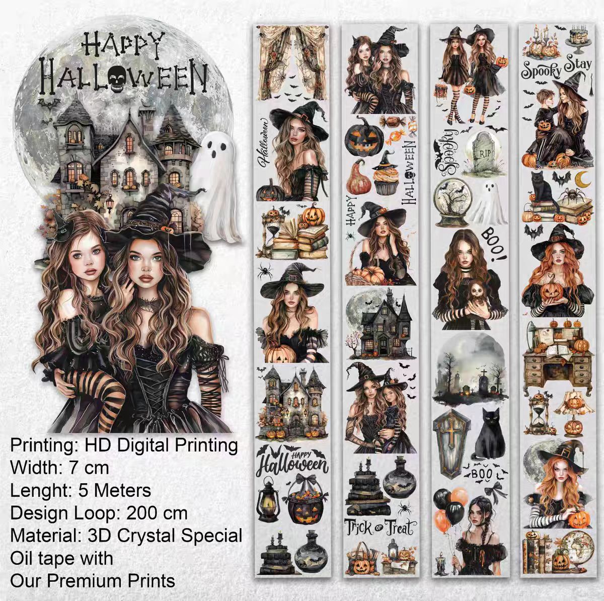 Journal PET tape (Halloween)