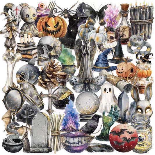 Journal PET sticker pack (Halloween) 50pcs/pack