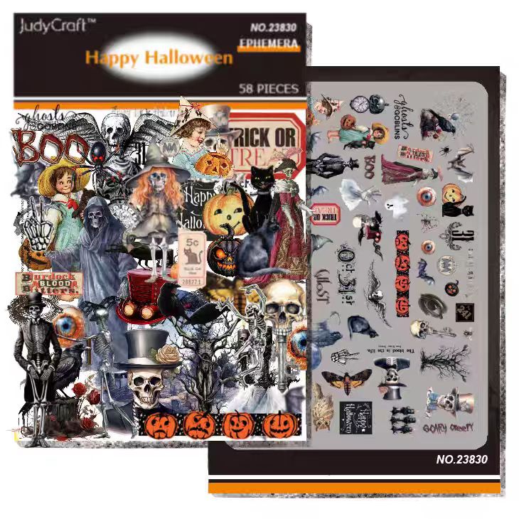 Journal sticker pack (Halloween) 58PCS